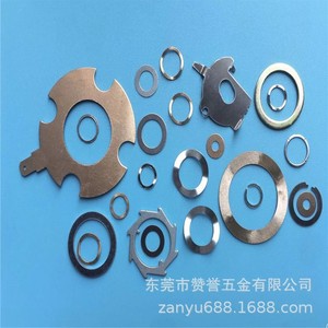 คลิปโลหะ ZY-216 สแตนเลสสตีล ทองแดง สปริงขัดเงา แบบไม่มาตรฐาน สำหรับยึดติด - Product Image 4