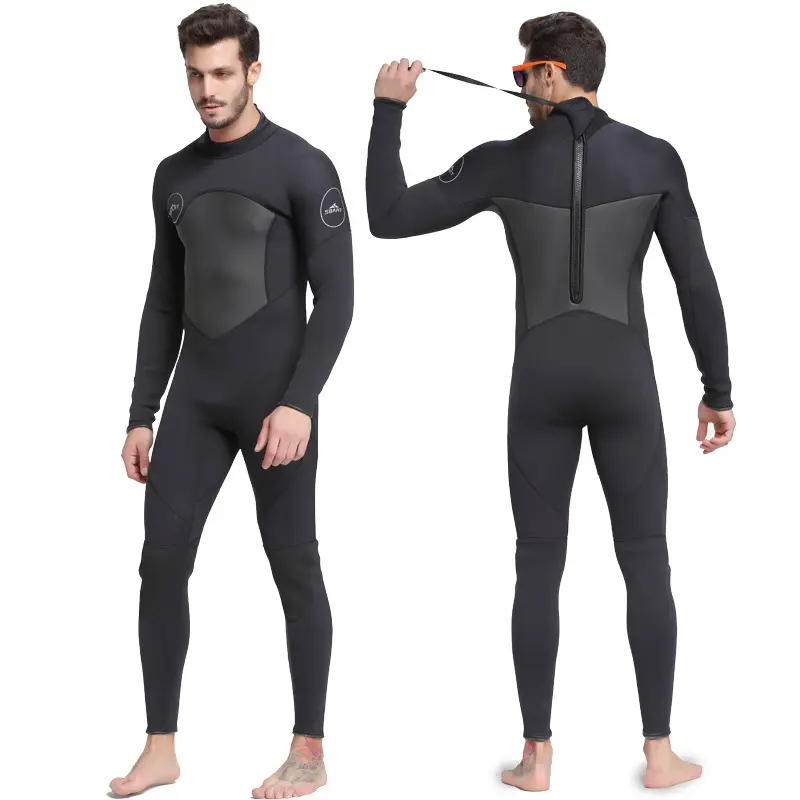 Combinaison De plongée en néoprène 3mm pour hommes, maillot De bain en néoprène, pour la pêche, le Surf