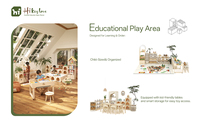 Chaises et tables en bois écologiques Hikeylove Montessori pour l'école, la garderie, la crèche et la salle de classe