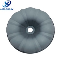 Moule à gâteau chiffon en silicone cannelé, antiadhésif, de qualité alimentaire, résistant à la chaleur, facile à démouler, compatible four, couleur personnalisée, pour les fêtes