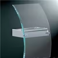 Fabricant de verre sur mesure, verre trempé courbé à chaud pour porte de douche, serre, avec certificat CE, ISO9001 - Product Image 3