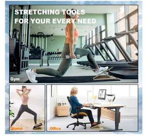 Planche inclinée en <span class=keywords><strong>bois</strong></span> Portable artisanat en <span class=keywords><strong>bois</strong></span> mollet étirement réglable inclinaison civière planche inclinée - Product Image 6