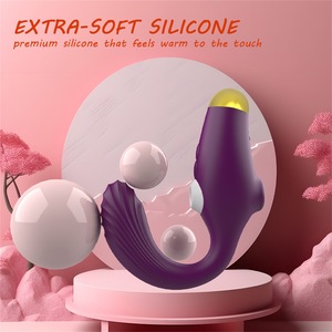 USB Rabbit <b>Vibrator</b> with 10-Speed Gentle Air <b>Vibrations</b> & Sucking for Clitoral/Nipple/Anal Stimulation-Female Orgasm Masturbator - Product Image 3