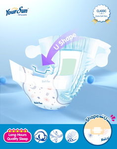 MUESTRA GRATUITA Venta al por mayor Falda pañales de bebé Piel suave Pañal de bebé orgánico desechable para niñas - Product Image 6