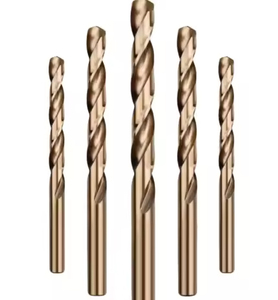 Foret hélicoïdal en acier rapide M35 Cobalt 5% à queue droite avec finition oxyde noir pour le perçage de l'acier moulé - Product Image 1