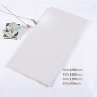 Azulejos Mate con Tacto de Terciopelo de 750x1500 mm - Cuerpo Superblanco Antideslizante para Hogares Modernos y Espacios Comerciales