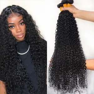 Top Grade Virgin Coils With Closure Ombre 24inch Big Kinky Cheap Hundred Percent Human Bundles Curly Afro Bulk Twist Hair