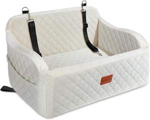 OEM Araba Evcil Hayvan Yükseltici Koltuğu Çıkarılabilir Araba Kulübesi Köpek Araba Koltuğu Su Geçirmez Kulübe Yatak Emniyet Tokalı - Product Image 1