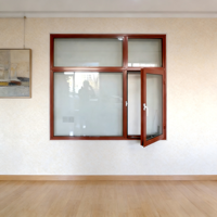 Ventanas Abatibles de Aleación de Aluminio FIDELIS con Doble Vidrio Templado, Diseño Insonorizado, Calificación Energy Star, Estilo Posmoderno