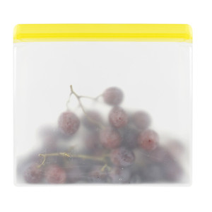 Aa27 thân thiện với môi Silicone tái sử dụng thực phẩm Pouch leakproof tươi-giữ <span class=keywords><strong>PEVA</strong></span> <span class=keywords><strong>Ziplock</strong></span> Túi tủ lạnh thực phẩm lưu trữ tủ đông Túi - Product Image 5