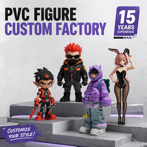 Fabricante de Figuras de Acción de PVC Sofubi, Diseño Personalizado, Impresión 3D, Modelo Artístico, Dibujos Animados, <span class=keywords><strong>Manga</strong></span>, Decoración de Juguetes - Product Image 1