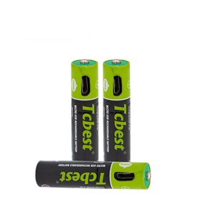 AAA Type C USB аккумуляторные батареи литиевая батарея с 1,5 В 400 мАч аккумуляторная батарея для MP3 - Product Image 4