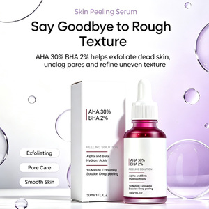 Serum Facial Flowziax de Ácido Glicólico y Ácido Salicílico <span class=keywords><strong>AHA</strong></span> <span class=keywords><strong>BHA</strong></span> de Marca Privada, Serum Facial Blanqueador, Iluminador y Exfoliante - Product Image 5
