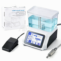 Système de moteur électrique dentaire avec réservoir d'eau indépendant de 1000 ml, micromoteur sans balais 2000-40000 tr/min pour la chirurgie implantaire et la restauration