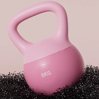 Kettlebell souple en PVC Jeyo Sports pour usage domestique, entraînement de la force des bras et des squats, petite taille