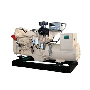 Hoge Kwaliteit Boot/Schip 30 Kw 40 Kw 50 Kw Met Cummins Scheepsmotor Mariene Elektrische Diesel Generator Set