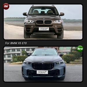 Kit de Carrocería Completo de Alta Calidad TYPY para BMW X5 E70 08-13, Actualización al Estilo F95 X5M 23-24, Nuevo Sistema de Piezas de Parachoques para Automóvil - Product Image 6