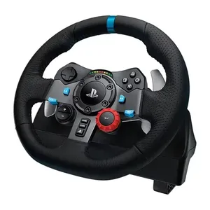 Volante de Carreras <span class=keywords><strong>con</strong></span> Cable Logitech <span class=keywords><strong>G29</strong></span> <span class=keywords><strong>con</strong></span> <span class=keywords><strong>Palanca</strong></span> de Cambios de Pedal y Giroscopio de Seis Ejes Compatible - Product Image 2