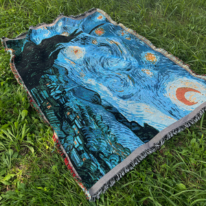 Cobertor de Cama Personalizado por Atacado com Franjas Tapeçaria Boêmia para Decoração de Ambientes - Product Image 4