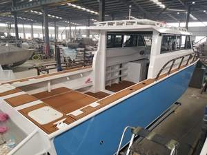 Yacht à Voile de Luxe Gospel de 32 Pieds, Cabine Ouverte, Bateau de Pêche en Aluminium pour <span class=keywords><strong>les</strong></span> Rassemblements de Loisirs en Mer - Product Image 2