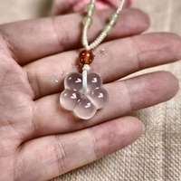 Nouveau Collier Pendentif Fleur en Résine Plastique 2026, Chaîne Cordon à Cinq Pétales, Style Sportif Unisexe Décontracté, Certifié