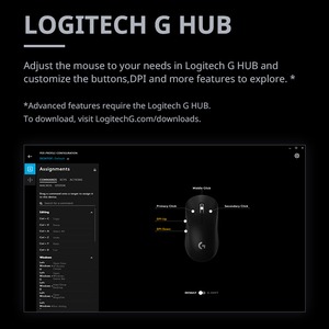 Logitech G Pro X Superlight Cảm Biến Cơ Khí Sạc Hai Chế Độ Có Thể Sạc Lại Không Dây Chuột Chơi Game - Product Image 5