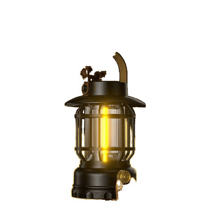 Linterna de Camping Retro Recargable, Lámpara LED para Tienda de Campaña, Lámpara Ambiental Portátil para Exteriores - Product Image 5
