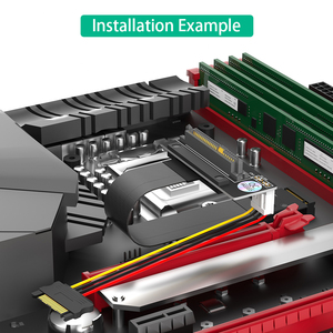 SFF-8639 (U.2) до NGFF M.2 ключ M Удлинительный кабель для U.2 NVME SSD - Product Image 5