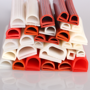 אטם גומי סיליקון בצורת <span class=keywords><strong>E</strong></span> עמיד בטמפרטורות גבוהות לדלתות תנור, עמיד למים, שירות חיתוך, ייצור בהתאמה אישית (OEM) - Product Image 4