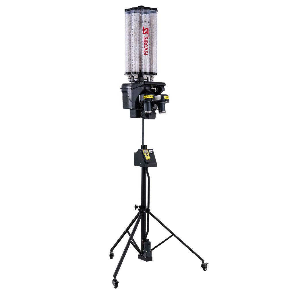 Automatic Badminton Machine Robot Badminton Practice Machine Badminton Ball Throwing Machine