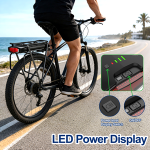 แบตเตอรี่ลิเธียม 36V 21AH สำหรับติดตั้งท้ายจักรยานไฟฟ้า เกรด A พร้อมระบบ BMS 20A กันน้ำ 750W สำหรับการเดินทางในเมืองและบรรทุกของเบา  มีสินค้าในสต็อก EU - Product Image 6