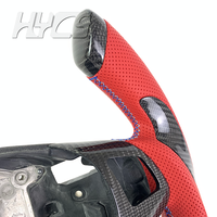 Volant de voiture en fibre de carbone, volant sport, forme F1, adapté à BMW E90 E91 E92 E93 E88 E82 E87 E36 M3