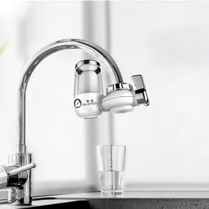 Portátil De Carbono OEM Doméstico Cartucho De Cerâmica Purificador De Torneira De Cozinha Torneira De Água Purificador De Água Em Casa Tap Water Filter