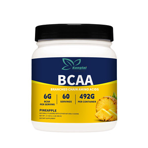 Poudre d'acides aminés à chaîne ramifiée de meilleure qualité Poudre BCAA Saveur d'ananas Améliore les performances physiques Conçu pour les adultes - Product Image 1