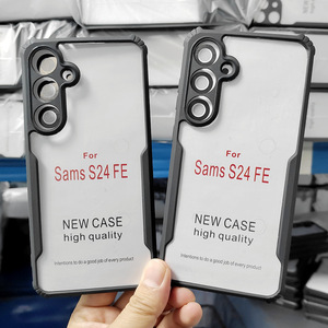 Custodia per cellulare Blade due in uno antiurto a quattro angoli in TPU acrilico trasparente per <span class=keywords><strong>Samsung</strong></span> <span class=keywords><strong>Galaxy</strong></span> A15 4G/5G A16 A56 A57 A91 - Product Image 3