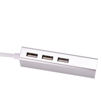 Convertisseur de câble de carte réseau 4 ports USB 3.0 Type C hub 4K HDTV Usb3.0 Hub Adaptateur pour téléphone portable ordinateur Câbles Connect