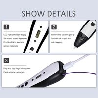 Stylos d'impression 3d d'usine directe JER avec stylo d'impression 3d professionnel Oled Disp sans fil pour enfants