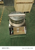 Tamis circulaire de laboratoire en acier inoxydable de 200 mm, tamis standard pour l'analyse de la granulométrie des minerais avec moteur 380V