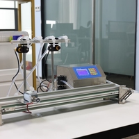 Machine de remplissage à bande transporteuse à 4 têtes 4H3200 avec pompe à diaphragme pour remplissage automatique continu de boissons alcoolisées en production par lots