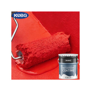 Revêtement liquide imperméable en acrylique KOBG <span class=keywords><strong>pour</strong></span> sols, toits et terrasses avec une forte couverture imperméable, application au pinceau/<span class=keywords><strong>rouleau</strong></span> - Product Image 1
