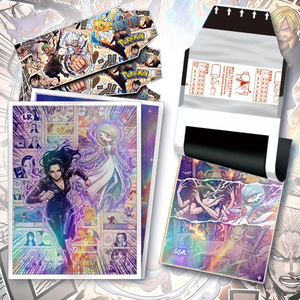 En gros : Art <span class=keywords><strong>de</strong></span> <span class=keywords><strong>bande</strong></span> <span class=keywords><strong>dessinée</strong></span>, Affiches holographiques Pokémon à languettes détachables, Accessoires Mengka Extended Art, Boîte <span class=keywords><strong>de</strong></span> boosters, Cartes à collectionner - Product Image 1