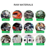 Broyeur industriel de grande taille pour le recyclage de produits bruns, équipement électronique et déchets électroniques