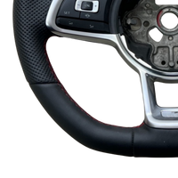Volant sport en cuir pleine fleur à 3 branches de 40 mm pour Volkswagen VW Passat Golf 7 MK7 Mk7.5 Polo Jetta GTI - Vente flash