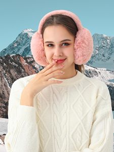 <span class=keywords><strong>Cache</strong></span>-oreilles en peluche pliante d'hiver pour femmes couvre-oreilles chauds en fausse fourrure pour dames bandeau extérieur avec <span class=keywords><strong>cache</strong></span>-oreilles - Product Image 6