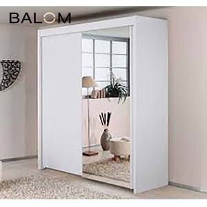 Balom Factory ตู้เสื้อผ้าประตูบานเลื่อน,ตู้เสื้อผ้าติดผนังห้องนอนดีไซน์พร้อมชั้นวางกางเกง - Product Image 6