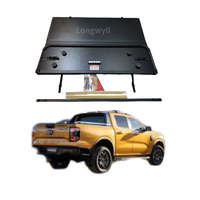 Couverture de benne de camion personnalisée pour Ford Ranger Wildtrak-C, couverture rigide en aluminium de haute qualité à trois plis, couverture de benne coulissante pour pick-up