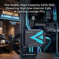 Lot en gros de SSD internes SATA 3.0 de 2,5 pouces, 500 Mo/s, mémoire flash TLC, disque SSD pour cybercafé et projets scolaires