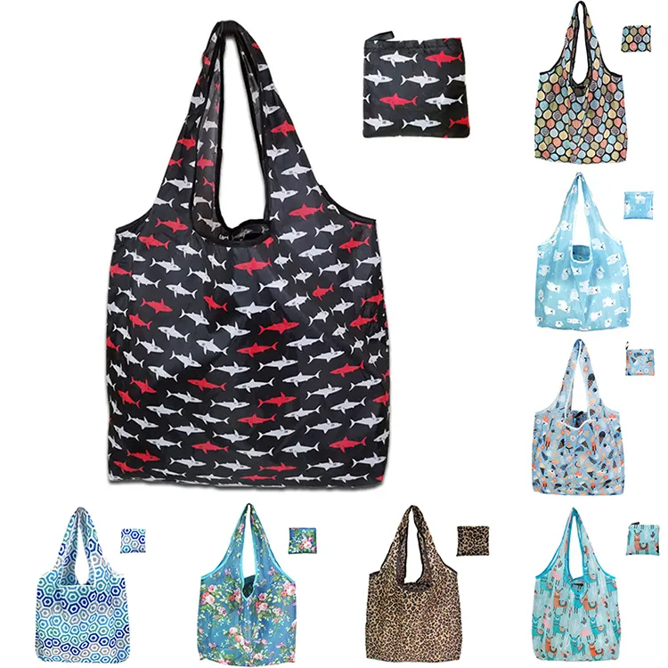 Yaesan — sac de Shopping pliable élégant, sac de courses imperméable, réutilisable, écologique, fourre-tout pour épicerie, sac de rangement