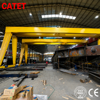 Grue portique monopoutre extérieure 20 tonnes haute sécurité, grue portique électrique pour entrepôt industriel lourd