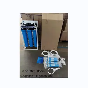 400GPD Water Filter RO Machine With 2 Pumps And 2 RO Membrane